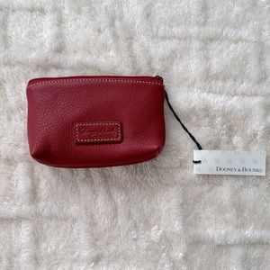 Dooney and Bourke women’s small pouch with wallet insert and key chain